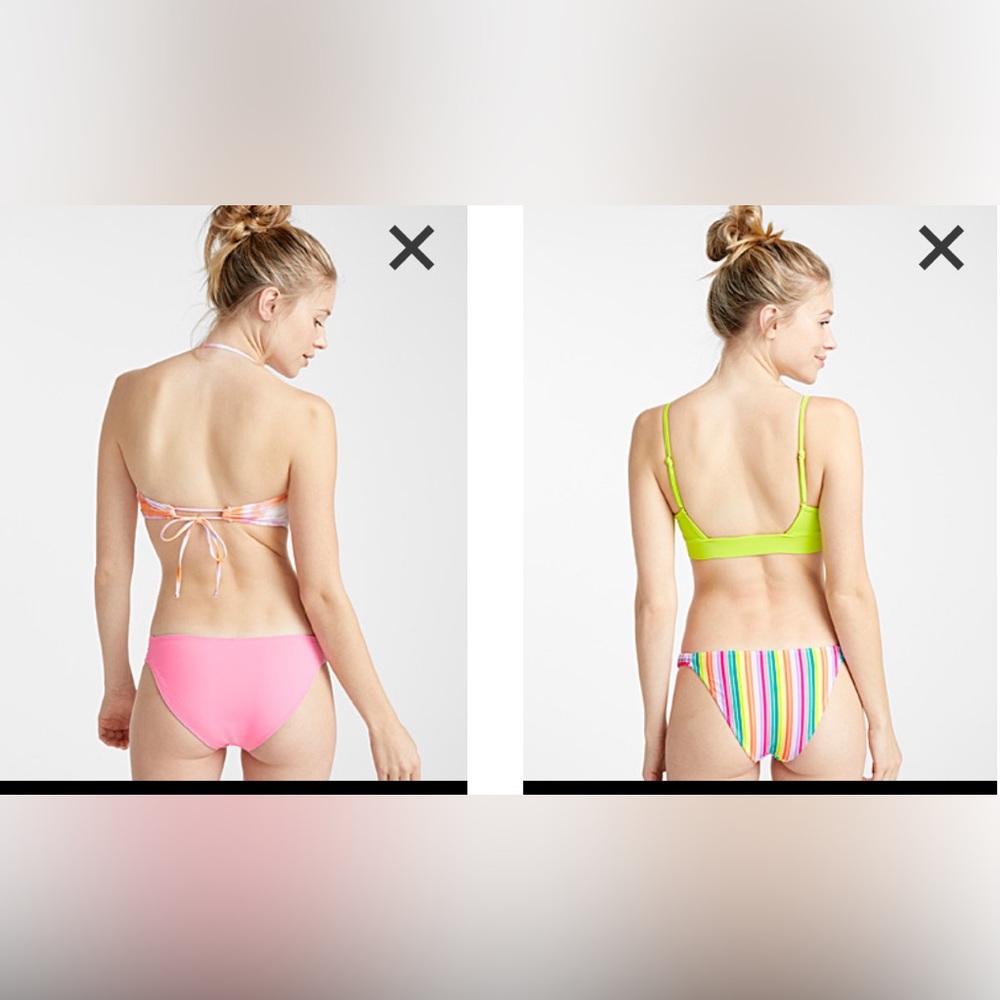 NEW! 2 panties wide woman swimsuit
